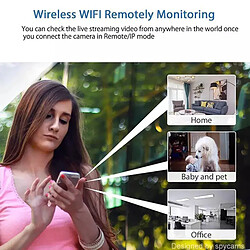 Universal Caméra IP sans fil Mini WiFi Caméra de surveillance 1080P HD Home Night Vision Surveillance à distance Grand-angle Micro Surveillance Bébé | Caméras de surveillance