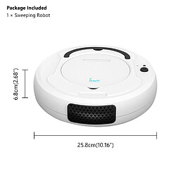 Avis Universal Aspirateur robot intelligent automatique Aspirateur robot de nettoyage de la saleté de sol Machine de nettoyage rechargeable USB automatique pour la maison