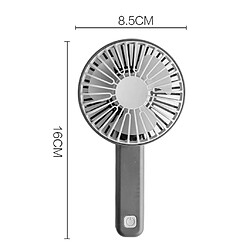 Mini Ventilateur Portable Ventilateur à Main Rechargeable USB (Bleu) pas cher