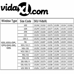 vidaXL Store enrouleur occultant Beige M04/304 pas cher