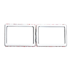 miroir de maquillage de poche beauté portable pliable miroir de maquillage blanc - fleur pas cher