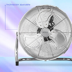 Acheter Sogo Ventilateur de sol industriel haute puissance 45W inclinaison réglable 3 niveaux