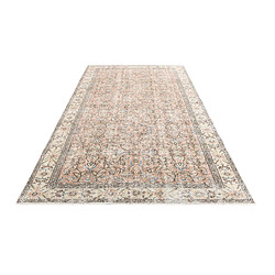 Vidal Tapis de laine 295x160 rose Ultra Vintage pas cher