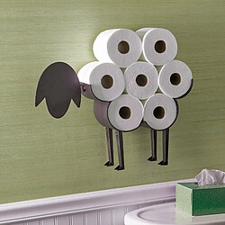 Acheter Universal Porte-papier toilette décoratif pour moutons Porte-papier toilette pour moutons Stockage & 124 ; Porte papier (noir)