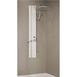 Colonne de douche hydromassante NOVELLINI LINE 2 blanc 150cm