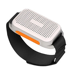 Universal U6 haut-parleur ultra-bas portable sport BT bracelet haut-parleur TF carte IPX4 lecteur de musique étanche rechargeable mini boîte de haut-parleur pour sport | haut-parleur portable (blanc)