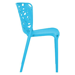 Avis Homestyle4U Chaise de jardin lot 2 chaises bleues