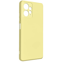 Avizar Coque pour Xiaomi Redmi Note 12 4G Semi-rigide Soft-touch Fast Cover Jaune