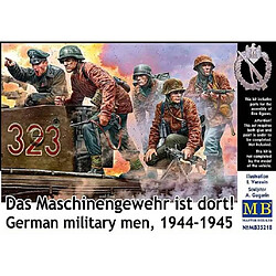 Master Box Figurine Mignature Das Maschinengewehr Ist Dort! German Military Men, 1944-1945