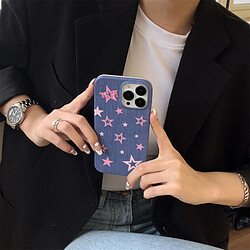 GUPBOO Étui pour iPhone13 Coque en silicone pour téléphone portable à personnalité créative cowboy star