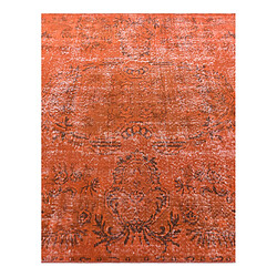 Avis Vidal Tapis de laine 284x170 orange Ultra Vintage