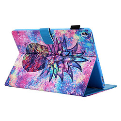 Acheter Etui en PU + TPU impression de modèle avec support ananas pour votre Apple iPad Air 10.5 pouces (2019)/Air 3/Air 2/Air (2013)