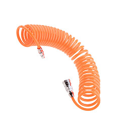 Avis 5x 8mm tube flexible de ressort de tuyau d'air de recul pour l'outil pneumatique de compresseur 6m