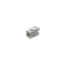 Ledkia Connecteur Slim Femelle RJ45 UTP CAT6 180º OPENETICS 5847 Gris