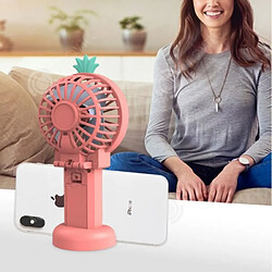 Avis INN® Ventilateur portable ventilateur d'éclairage de poche étudiant pliable usb portable charge mini ventilateur rose