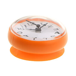 silicone étanche cuisine salle de bain baignoire douche ventouse horloge orange