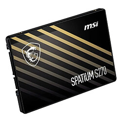 MSI SPATIUM S270 SATA 2.5 960GB disque SSD 960 Go 2.5" Série ATA III 3D NAND