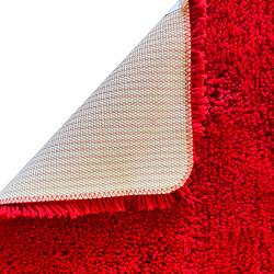 Spirella Tapis de bain Microfibre HIGHLAND ø60cm Rouge