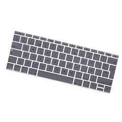 Film de protection pour clavier espagnol phonétique pour Macbook argent 12 pouces