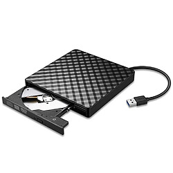 Lecteur DVD externe, USB 3.0 Type-C graveur graveur lecteur Portable pour PC ordinateur portable bureau MacBook Mac Windows 7/8/10