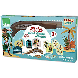 Pistolet à élastiques pirates - Vilac - Jeux et jouets