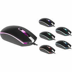 Souris Defender DOT MB-986 Noir Multicouleur Monochrome