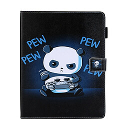 Acheter Etui en PU Animal Series porte-cartes panda pour votre Apple iPad 9.7 pouces (2018)/9.7 pouces (2017)/Air (2013)/Air 2