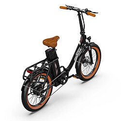 Vélo électrique pliable OneSport OT16-2 20" Moteur 250 W Batterie 48 V 17 Ah - Marron pas cher