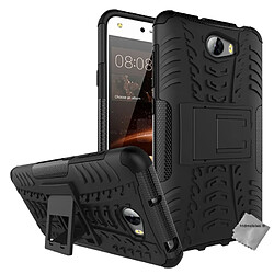 Htdmobiles Coque anti choc pour Huawei Y5 II (Y5 2) + verre trempe - NOIR