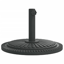 vidaXL Base de parasol pour mâts Ø38 / 48 mm 12 kg rond