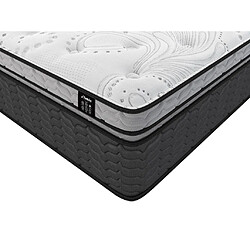 Vente-Unique Matelas 160 x 200 cm ressorts ensachés et surmatelas intégré ép.30cm - GAMIANI de YSMÉE pas cher