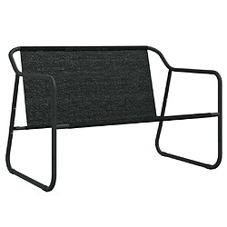 Maison Chic Salon de jardin 4 pcs avec coussins - Table et chaises d'extérieur - Mobilier/Meubles de jardin Moderne anthracite acier -MN33420 pas cher