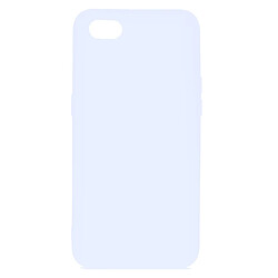 Wewoo Coque Souple Pour étui en TPU OPPO A1K Candy Color Blanc