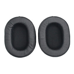 Coussins d'oreille souples de remplacement pour Audio-Technica ATH-SR5 SR5BT noir