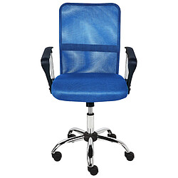 Acheter Beliani Chaise de bureau Bleu BEST