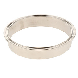 Type de collier de serrage à bague de serrage pour bride sanitaire en acier inoxydable SUS 304 K