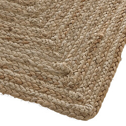 Avis Atmosphera, Createur D'Interieur Tapis rectangulaire en jute Scandi - L. 60 x l. 90 cm - Marron