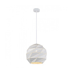 Luminaire Center Suspension moderne Palermo blanc