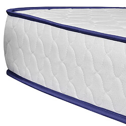 vidaXL Matelas en mousse à mémoire de forme 200 x 180 x 17 cm