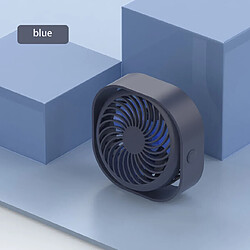 Avis (Bleu) Petit Ventilateur De Plafond Ventilateur Mural Portable Ventilateur de Bureau USB Étudiants En Plein Air Mini Circulation d'Air Suspendue Sans Fil