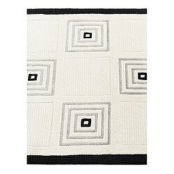 Vidal Tapis de couloir en laine 401x79 beige Darya pas cher