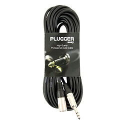 Câble XLR mâle 3b - Jack mâle stéréo 10m Easy Plugger