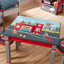 Avis Fantasy Fields - Table en bois pour enfants Petits pompiers TD-12514A1