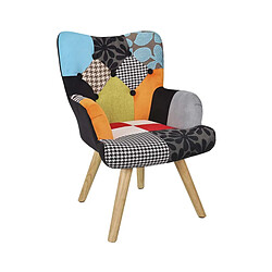 The Home Deco Kids Fauteuil enfant patchwork Helsinki. Fauteuil enfant patchwork Helsinki