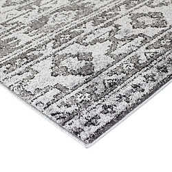 Avis Thedecofactory VENISE - Tapis à motifs ethniques scandinaves gris 160x230