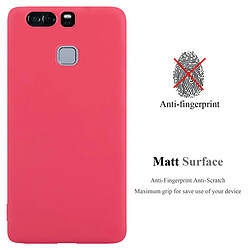 Avis Cadorabo Coque Huawei P9 Etui en Rouge