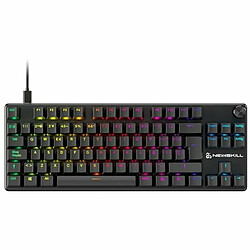 Clavier pour jeu Newskill Serike V2 Espagnol Qwerty Noir