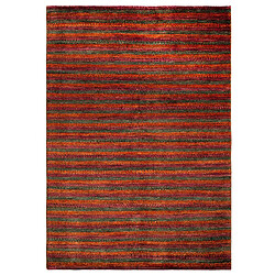 Vidal Tapis de laine 201x140 Violet Juma