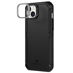 Coque en TPU anti-chute, antichoc, avec cadre de caméra, magnétique pour votre iPhone 14 Plus - noir