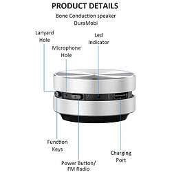 Avis Yonis Enceinte Bluetooth Conduction Osseuse HD Portable